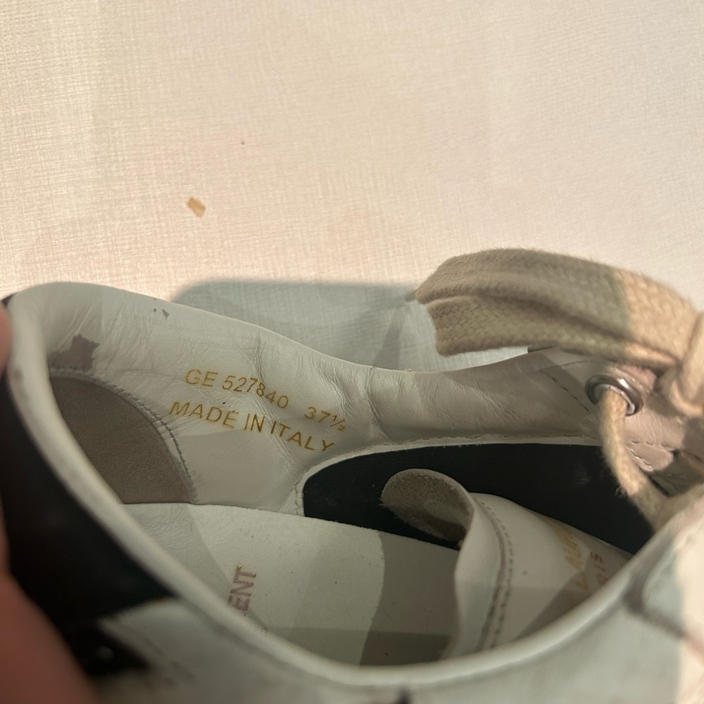 Saint Laurent court classic star sneakers - Picture 4 of 6